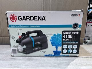 Bomba de Jardín Silenciosa Gardena 4100L/h 550W