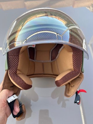Casco Moto MTI HELMETS Verde