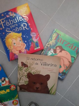 Lote libros Disney