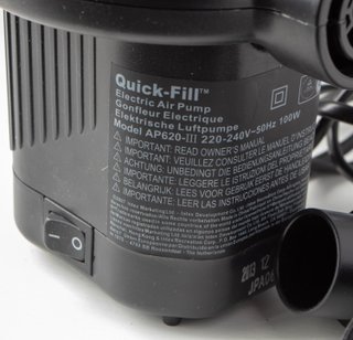 Bomba de aire Intex Quick Fill 100