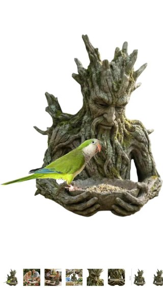 Comedero pájaros decoración árbol