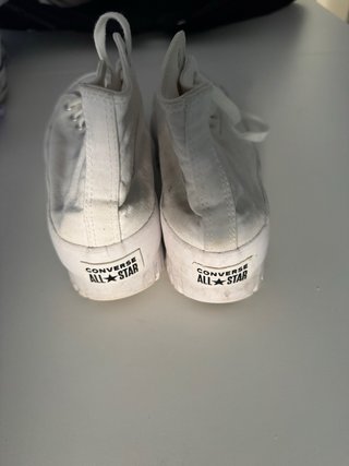 Zapatilla Converse Alta Blanca