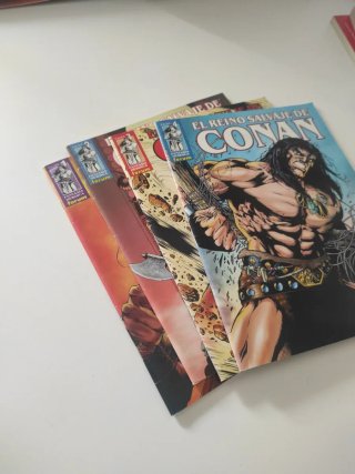 Lote comics Conan
