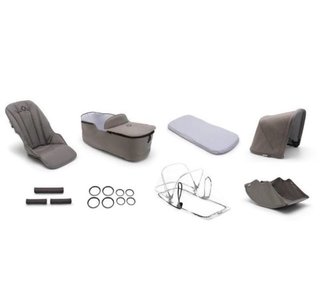 Pack Bugaboo Fox Mineral Gris Claro Nuevo