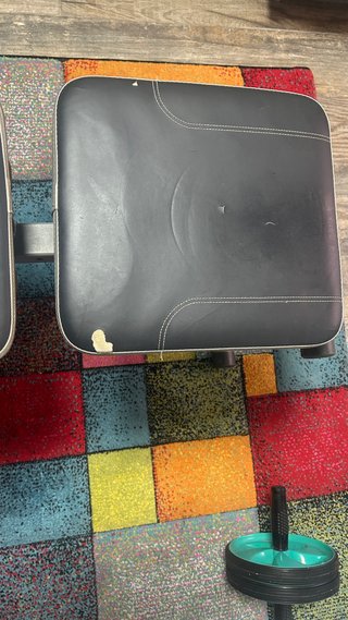 Banco de pesas plegable