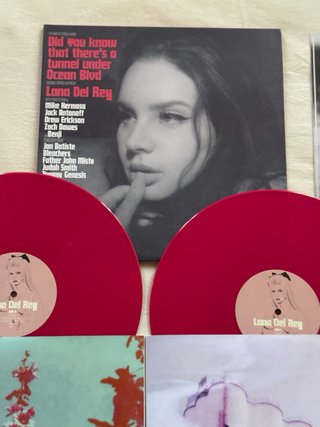 Lana Del Rey Vinile con Poster