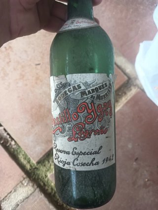 10 Botellas Vino Vacías Antiguas