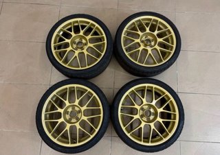 Llantas BBS Doradas 2 unidades