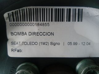 BOMBA DIRECCION SEAT TOLEDO (1M2) Signo