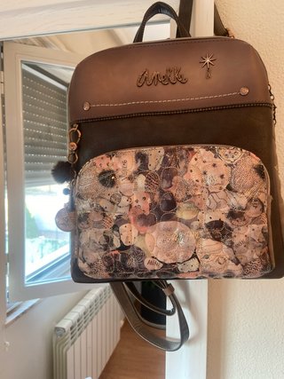 Mochila Anekke Marrón Multicolor