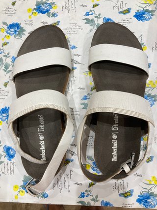 Sandalias Timberland Piel Blanca Talla 39.5