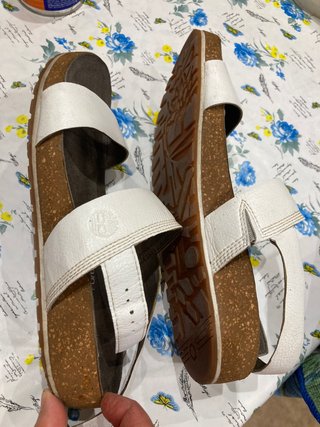 Sandalias Timberland Piel Blanca Talla 39.5