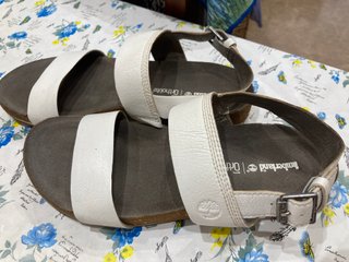 Sandalias Timberland Piel Blanca Talla 39.5