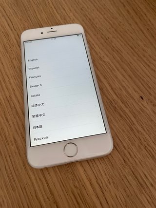 iPhone 6 Plata