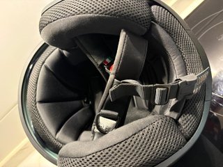 Casco Moto Jet Azul Talla L (59-60cm)
