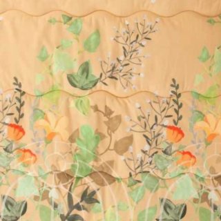 Trapunta Matrimoniale Bassetti Flower Gate Beige