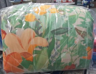 Trapunta Matrimoniale Bassetti Flower Gate Beige