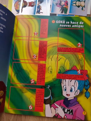 Álbum Cromos Dragon Ball