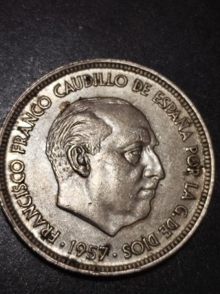 Moneda 50 Pesetas Estrella Ciega