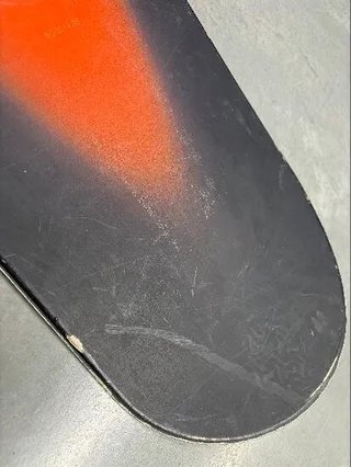 Tabla Snowboard Tijuana negra y naranja