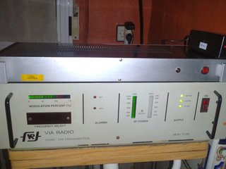 Transmisor Radio FM VIA RADIO 100W MOD T100