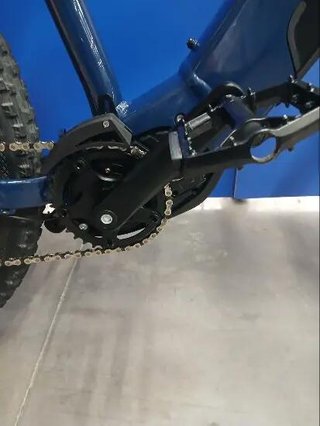 Bicicleta eléctrica montaña 29" Rockrider E-Expl 140 azul