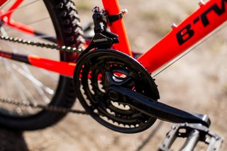 BICICLETA DE NIÑOS MTB ROCKRIDER 500 24 PULGADAS NARANJA