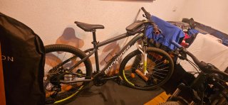 Bicicleta de Montaña Rockrider Gris