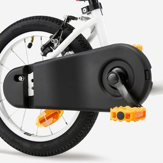 Bicicleta 14 pulgadas niños 3-5 Años Discover 100 Blanco