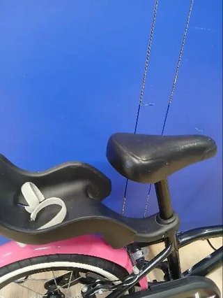 Bicicleta niños 16 pulgadas Btwin 500 Spy Hero Girl negra