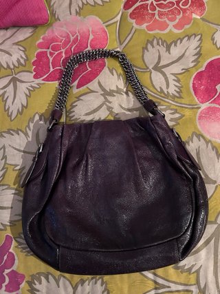 Bolso Prada Vintage Cadena Morado