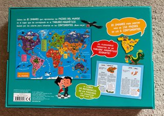 Puzzle El Mundo Descubriendo Países