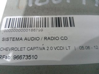SISTEMA AUDIO / RADIO CD CHEVROLET CAPTIVA 2.0 VCDI LT