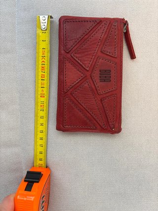 Cartera Biba Roja Piel Mujer