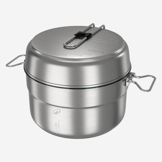 Fiambrera 500 camping acero inoxidable +antiadherente -4