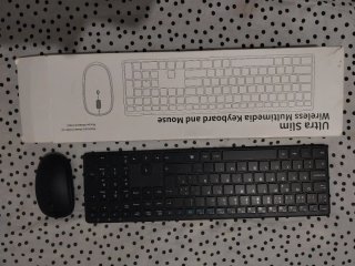 Teclado y Ratón Inalámbricos Slim