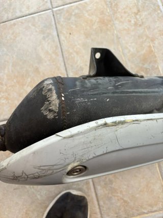 Tubo de escape moto Piaggio X9 125CC
