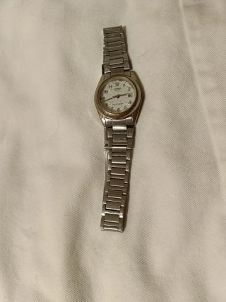 Orologio Casio Vintage Argento Bianco