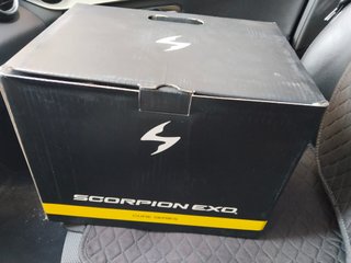Casco Moto Integral Scorpion Negro Mate