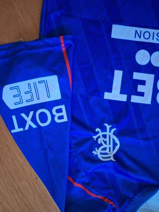 Camisola Rangers Castore Unibet XL