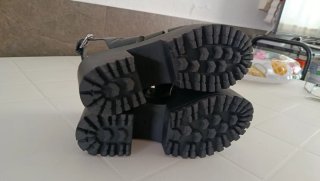 Sandalias negras plataforma
