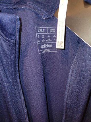 Chaqueta Adidas Azul Talla XXXL
