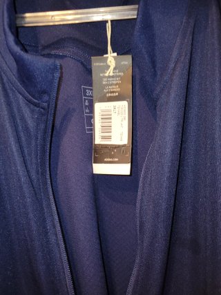 Chaqueta Adidas Azul Talla XXXL