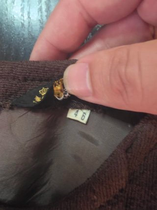 Vestido Vintage El Corte Inglés Talla 46