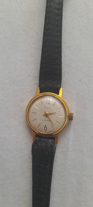 Relógio Slava Senhora Mecânico 17 Joias