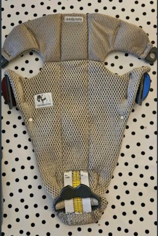 Portabebés BabyBjörn Mini Airy Mesh Gris