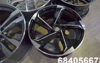 LLANTAS NEW RS7 ROTOR BLACK 5X112 AUDI