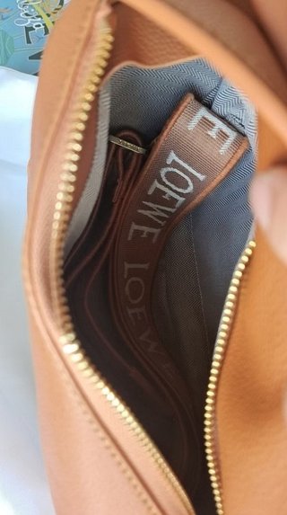 Bolso Loewe Puzzle Pequeño Caramelo