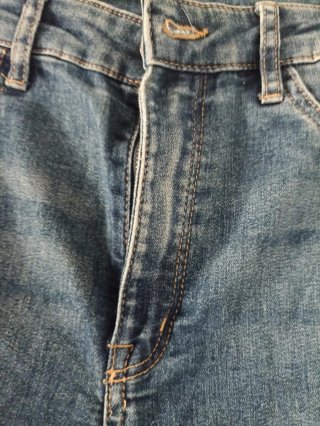 Pantaloni jeans donna blu