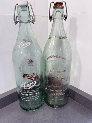 Botellas antiguas de gaseosa